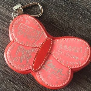 Coach keychain wallet